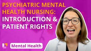 Psychiatric Mental Health Nursing Introduction Patient Rights  LevelUpRN [upl. by Tiphany23]