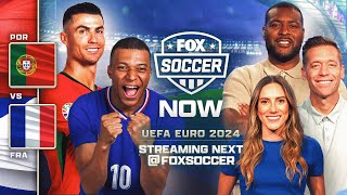 Portugal v France Live ET Reaction  Fox Soccer NOW [upl. by Lankton]