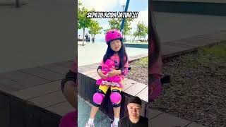 Sepatu roda tapi jatuh rollerskating skating funny skate facts minecrafthero coke [upl. by Marleah]