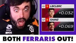 Live reaction to Ferraris Q2 exit in Canadian Grand Prix Qualifying [upl. by Anar]