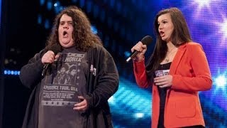 Opera duo Charlotte amp Jonathan  Britains Got Talent 2012 audition  UK version [upl. by Yewed625]