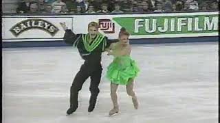 Marina Anissina and Gwendal Peizerat  1996 World Championships FD [upl. by Korfonta]