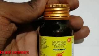 Becadexamin capsules in tamil பயன்பாடுகள் பக்க விளைவுகளை விமர்சனங்கள் முன்னெச்சரிக்கைகள் [upl. by Siuol499]