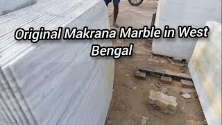 Original Makrana Marble in West Bengal  Makrana Marble  Dungri Marble  White Marble  Marble [upl. by Kettie]