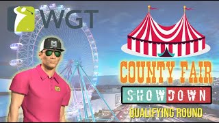 WGT Golf County Fair Showdown QUALIFYING round 09 September 2024 [upl. by Annaear]