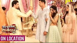 Mera Balam Thanedaar  Drishti Rudra Ki Tuti Shaadi Veer Ne Uthaya Rudra Par Haath  On Location [upl. by Shawn]