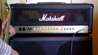 Marshall MA100H ECC803S GT12AX7R3 EL34B part1 [upl. by Profant]