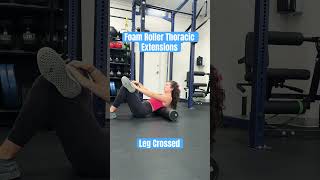 Foam Roller Thoracic Extensions  Made 2 Move PT [upl. by Zurkow]