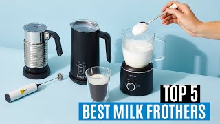 TOP 5 Best Milk Frothers In 2023 Buying Guide [upl. by Silver]