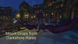 Mount Drops from Darkshore Rares [upl. by Katonah365]