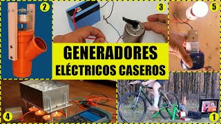 ⚡ ​TOP 5 Generadores Eléctricos Caseros que TÚ MISMO puedes construir paso a paso  Bricologia [upl. by Eletnahc939]