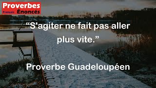 Proverbe Guadeloupéen  Sagiter ne fait pas aller plus vite [upl. by Simsar652]