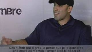 Scott Gomez Funny Interview  LAntichambre September 20 2010 [upl. by Eiznik]