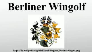 Berliner Wingolf [upl. by Aliuqaj935]