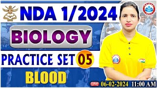 UPSC NDA NDA Biology Practice Set 05 Biology PYQs By Bhawna Maam [upl. by Esimehc]