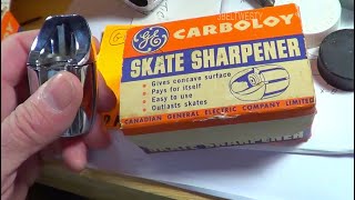 GE CARBOLOY handheld Skate Sharpener [upl. by Jonati]