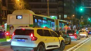 Here is the Vitrasa bus 6156 on the C3 in Vigo Wednesday 30 October 2024 [upl. by Nesiaj]