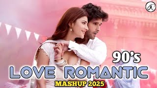 romantic hindi songs  90s love mashup evergreen  90s evergreen mashup  90s srk mashup [upl. by Eimmak395]