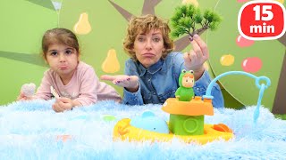 Spielen und Lernen mit Nicole Nicoles tolle Spiele 4 Spielzeugvideos für Kinder [upl. by Clapper]