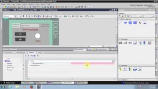 Siemens KTP600 HMI Programming [upl. by Ravert49]