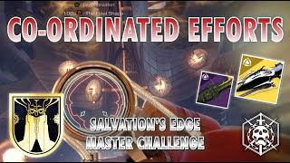 Coordinated Efforts The Witness Challenge  Salvations Edge Master Raid amp Iconoclast Seal [upl. by Nesrac]