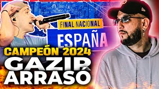 🔥 GAZIR CAMPEÓN DE ESPAÑA 2024🔥  PIEZAS REACCIONA A RED BULL [upl. by Hamal]