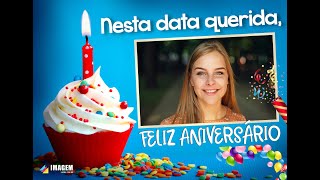 Feliz Aniversário Moldura PNG para Montagem de Foto [upl. by Jaenicke]