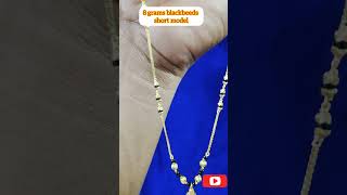 SRI DHANALAKSHMI JEWELLERS  916 BLACK BEEDS  gold jewellery goldjewellery gold [upl. by Ycnalc]