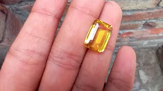 Yellow Topaz Stone Price [upl. by Ema]