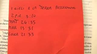 Traduzione Nuovo Mondo cambiato il senso di Genesi 822 I CIELI E LA TERRA PASSERANNO [upl. by Nairb]