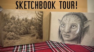 My First Sketchbook Tour [upl. by Elok631]