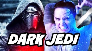 Star Wars Episode The Last Jedi Rey Darth Vader Jedi Scene Theory [upl. by Vincenta689]