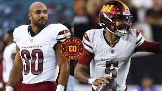 Commanders Jayden Daniels wins NFC Offensive Player of the Week Austin Ekeler Injury Update [upl. by Alveta]