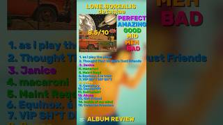 LONE BOREALIS  ALBUM REVIEW  music newmusic rap review detahjae tylerthecreator [upl. by Enoob]