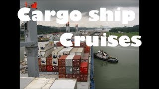 cargo container ship cruises [upl. by Ellingston247]