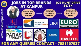 Jobs  Kanpur Plastic  Jobs  Lohia Group  Jobs  Havells India  Jobs  Johnson Mathey [upl. by Nonez]