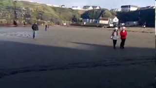 ballybunion Christmas Day Plunge On day 25 12 2013 [upl. by Eidolem]