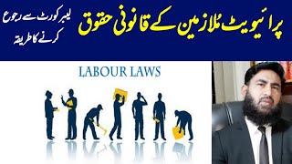 Labour Laws In Pakistan A Lecture By Mudassar Sahi Advocate [upl. by Aimahc201]