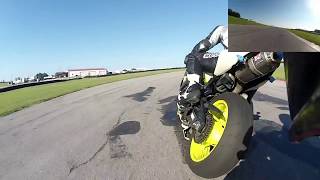 Suzuki SV650 vs CBR1000 [upl. by Norret]