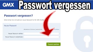 GMXde Passwort vergessen  GMX Account Passwort zurücksetzen  Anleitung [upl. by Sletten548]