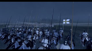 Teutonic Knights Heavy Cavalry Charge 4K [upl. by Jobye]