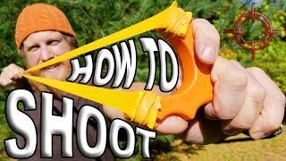 How To Shoot A Slingshot By Zachary Fowler Slingshot How To Ep1 [upl. by Aihtniroc]