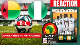 GuineaBissau vs Nigeria 01 Live Stream Africa Cup Nations AFCON Football Match Score Super Eagles [upl. by Fortunna917]