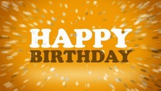 Matt Houston  Happy Birthday Lyrics video officiel [upl. by Azil]