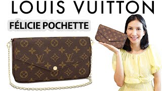 รีวิวกระเป๋าหลุยส์ Louis Vuitton Felicie Pochette [upl. by Ahtiekahs]