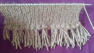 muffler knitting design viralvideo youtube knitting [upl. by Idnic]