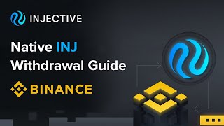 Native INJ Withdrawal on Binance Guide [upl. by Mylander715]