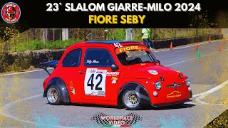 Fiore Seby 23° Slalom GiarreMilo 2024 [upl. by Nnaik]