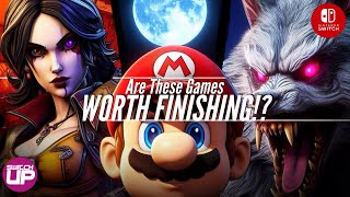 Is it WORTH YOU finishing these Nintendo Switch Games  Battling the BACKLOG [upl. by Sargent328]