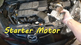 15 Mazda 2 Starter Motor Replacement Ts2 [upl. by Yras13]